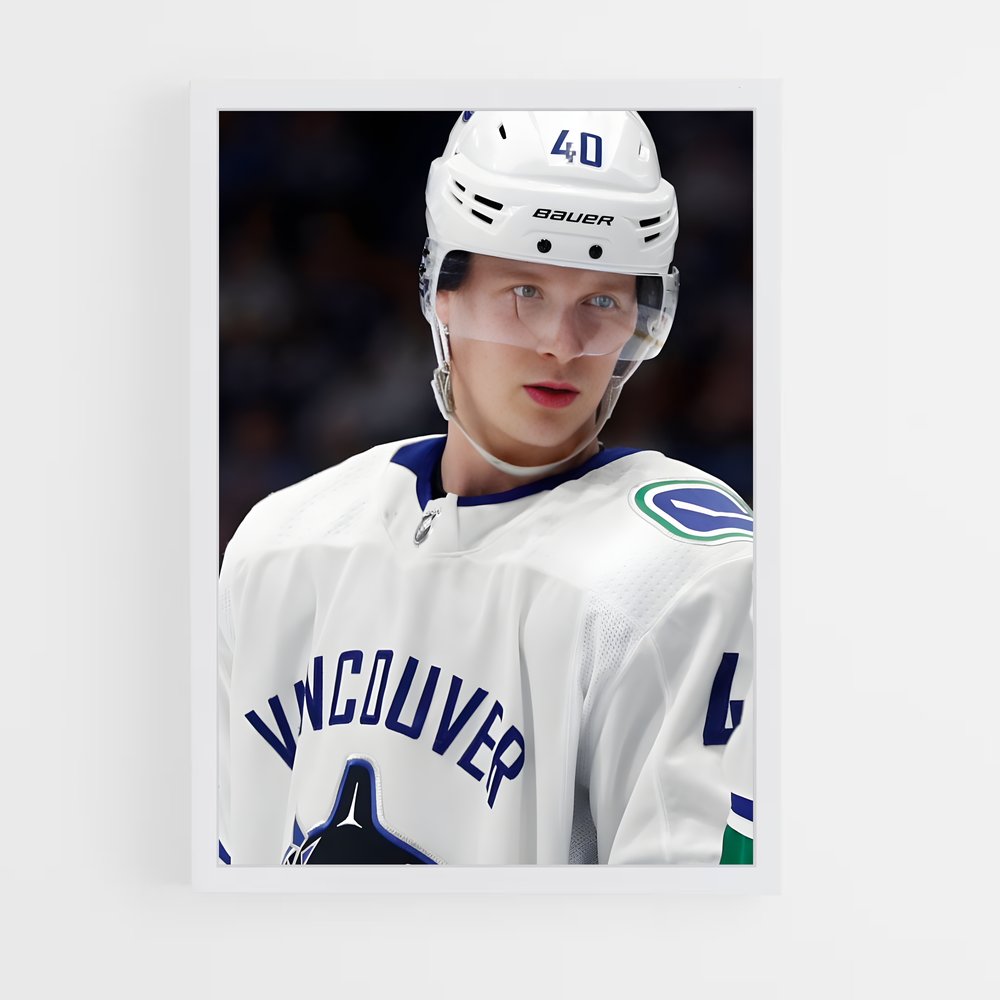 Poster L'Étoile des Canucks – affiche Hockey sur glace (vue 3)